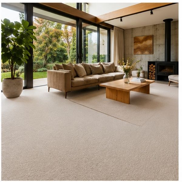 Carpet after steam cleaning in Docklands