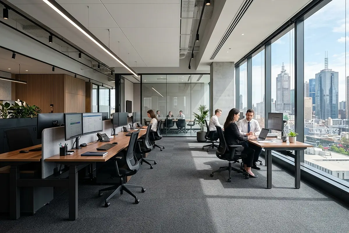 Commercial carpet cleaning in Docklands